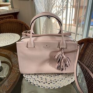 NWOT Kate Spade Light Pink Satchel with Tassel
